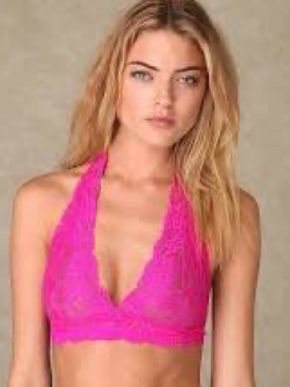 Free People S 2 Gallon Halter Lace Bralette